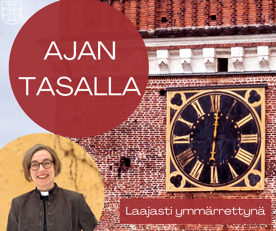 Ajantasalla-kirjoitus, jossa teksti Laajasti ymmärretty.